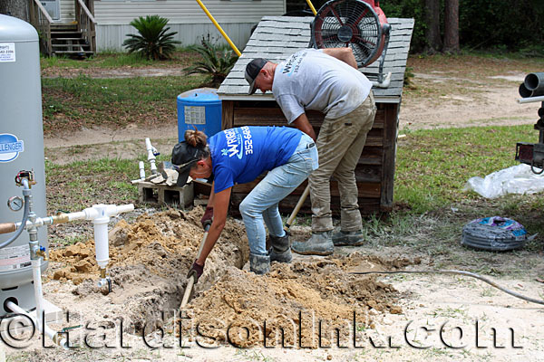 New Well In Levy County Florida in May of 2026 HardisonInk.com