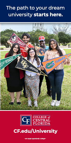 College of Central Florida Ad on HardisonInk.com