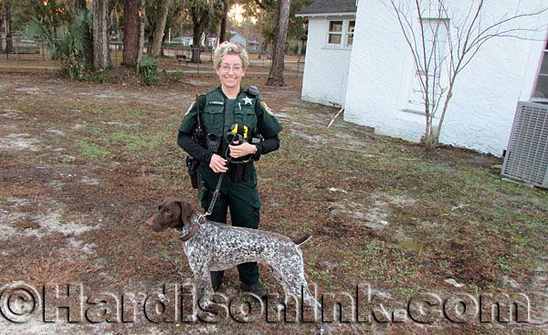 Great deputy and dog
