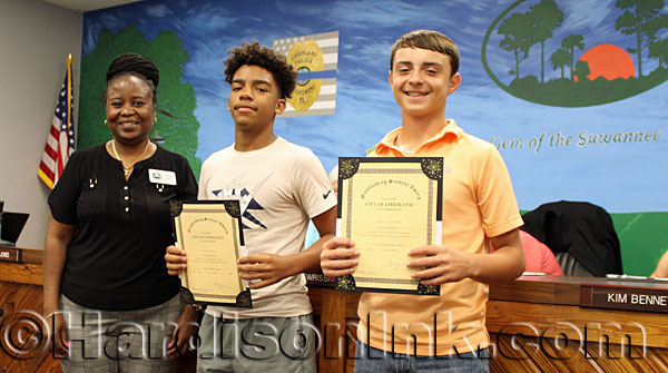 Students Honored HardisonInk.com